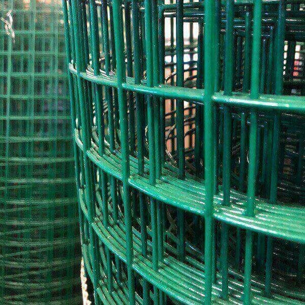 Tela arame galvanizado revestida com PVC